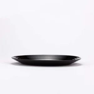 Plato Postre Harena Negro 19cm Luminarc