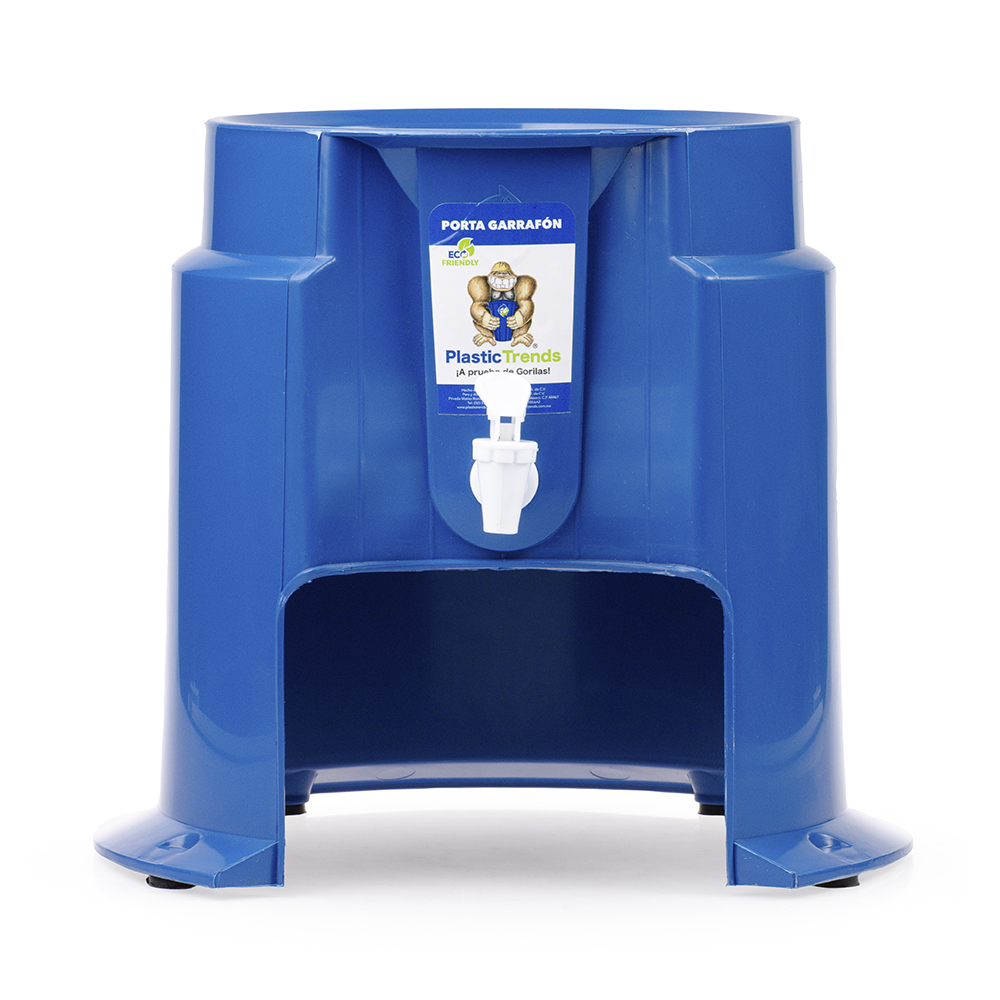 Porta Garrafón con llave Azul Plástico Trends - Imagen 3