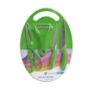 Set De Cocina Cortar Y Pelar Acero Inoxidable Yajad
