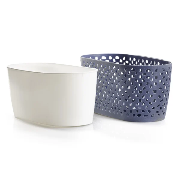 Maceta Ovalada Isabella 15.5cm Plástico CUBASA - Imagen 2