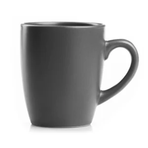 Taza Match 360ml Cerámica Gris Crown Baccara