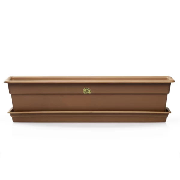 Maceta Jardinera Barro 61cm Plástico La Ardilla
