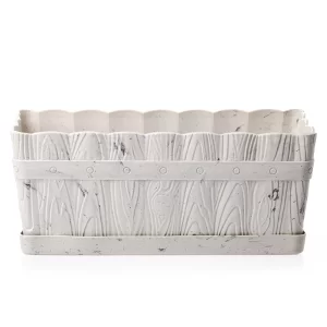 Maceta Jardinera Alamo 34x17cm Plástico La Ardilla