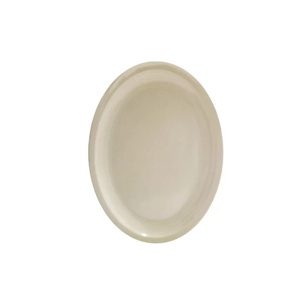 Plato Ovalado Beige 34cm Melamina Távola