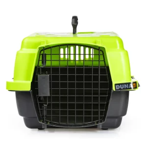 Casa Transportadora Para Perro Kennel Chica Verde Duna