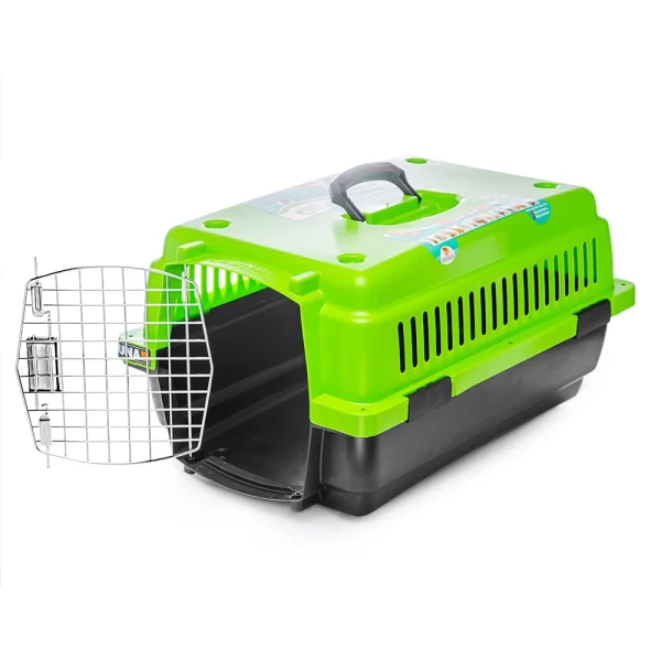 Casa Transportadora Para Perro Kennel Chico Verde Duna - Imagen 8