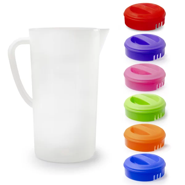 Jarra de Plástico Transparente con tapa, 2.5 L Pymsa - Imagen 2