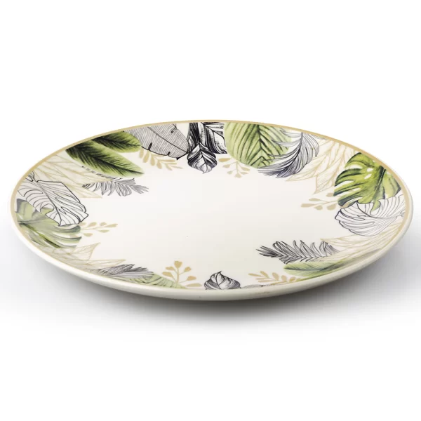 Plato Trinche 26 cm Natural Corona