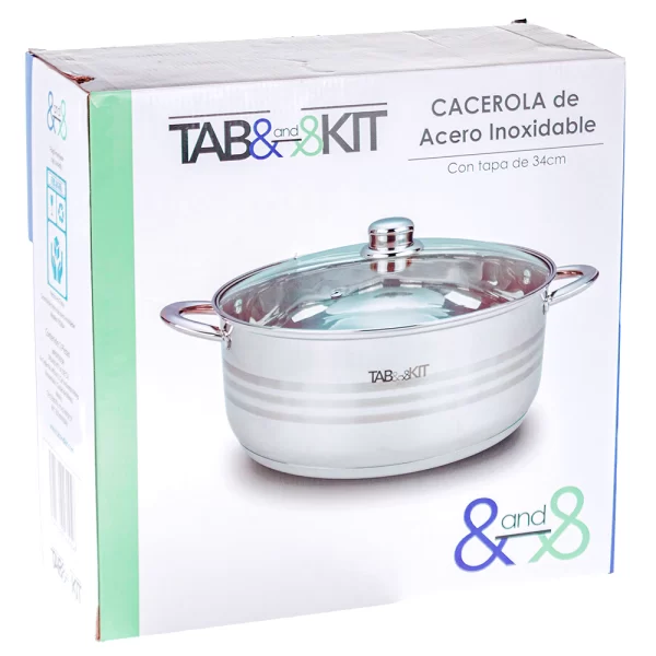 Cacerola 12 lt TAB & KIT