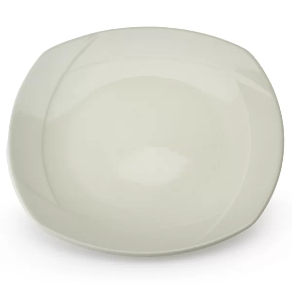 Plato Trinche 24.4 cm Luciana Blanco Corona
