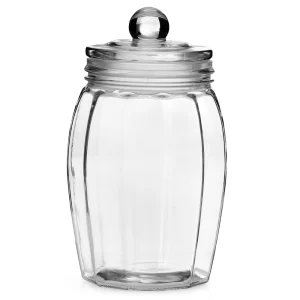 Frasco Hermético Labrado 1.2L Vidrio Omibel