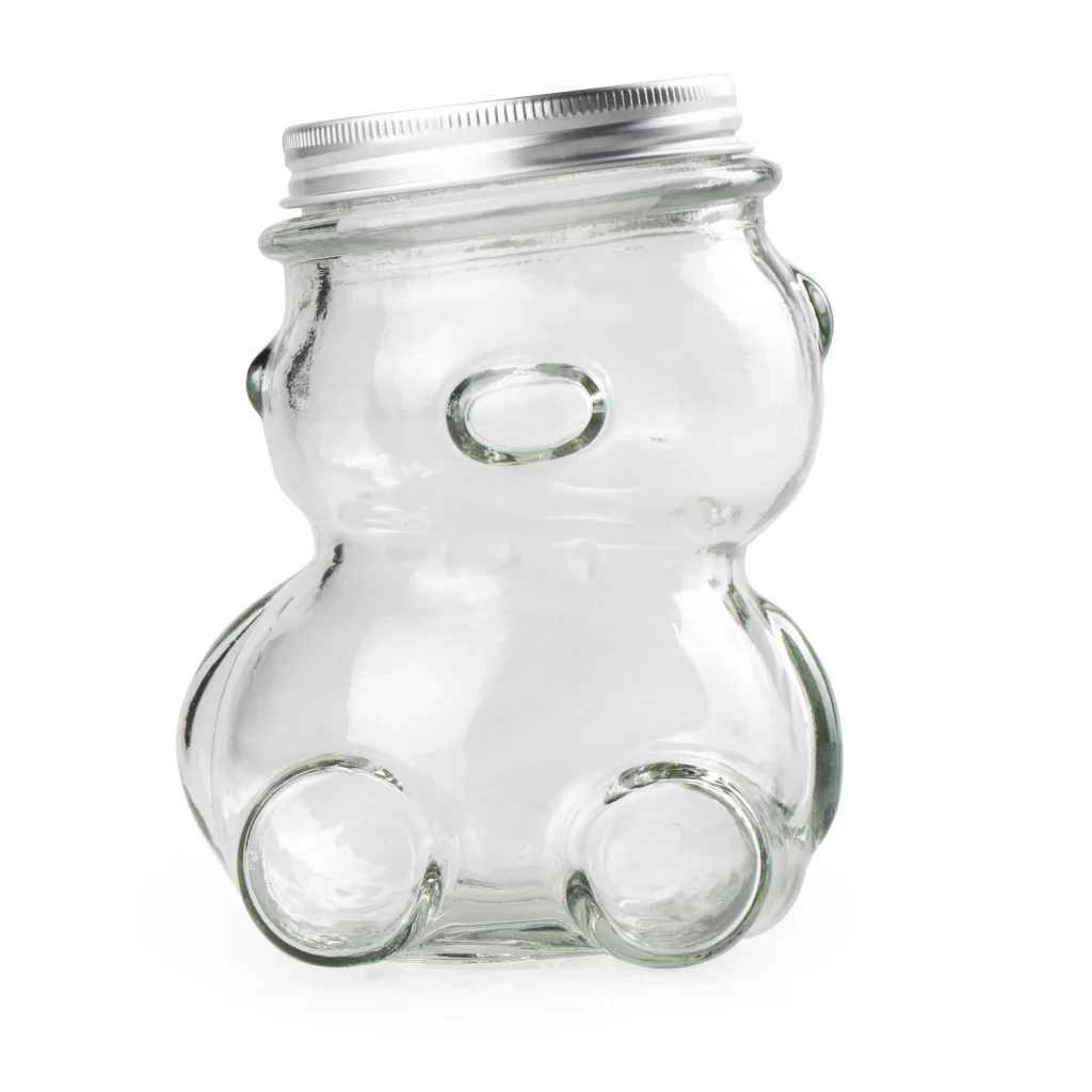 Frasco Oso vidrio 300 ml