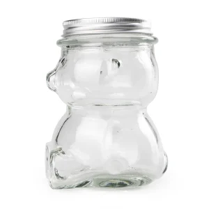 Frasco Oso vidrio 300 ml