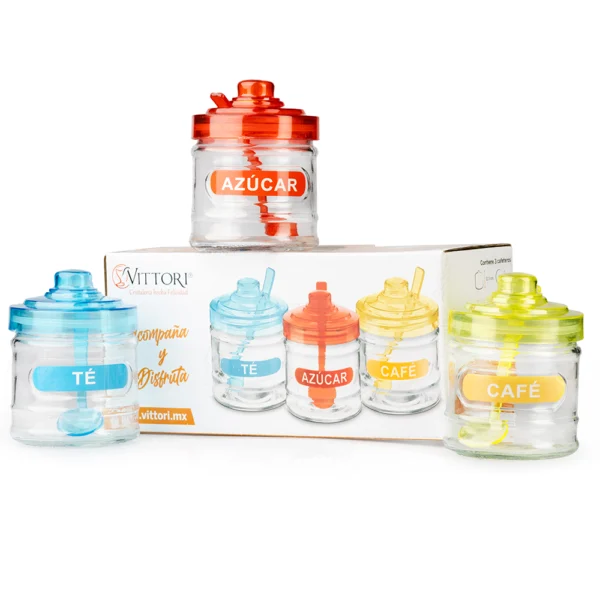 Set Frascos 300ml para Café - Imagen 4
