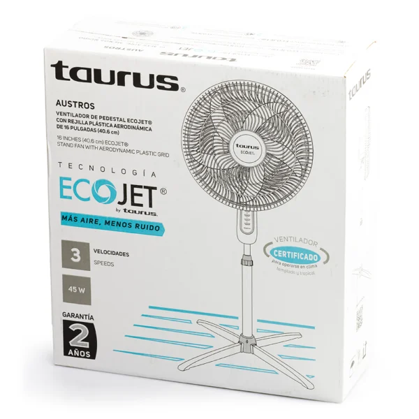 Ventilador Pedestal Austros 16 Pulgadas Taurus - Imagen 5