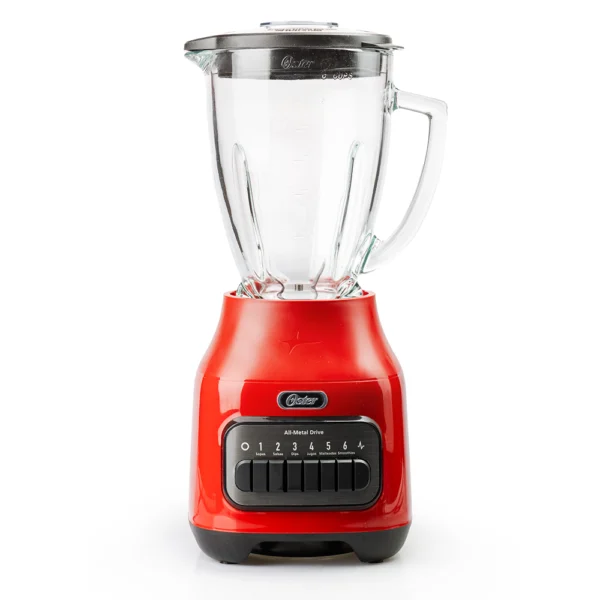 Licuadora 6 Velocidades kitchen Roja Oster