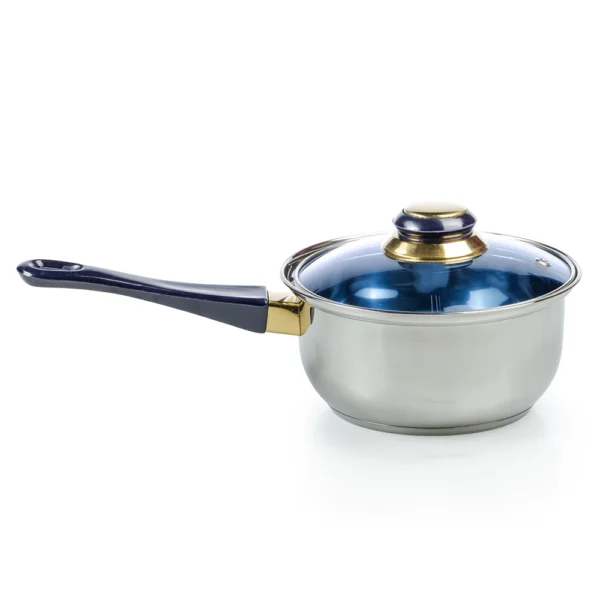 Batería de Cocina La Poblana 12 Piezas Acero Inoxidable Azul - Imagen 8