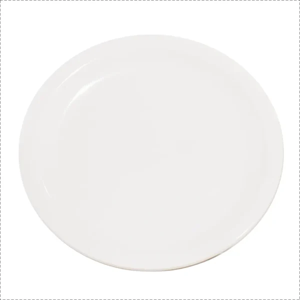 Plato Trinche Blanco 23cm Melamina Távola