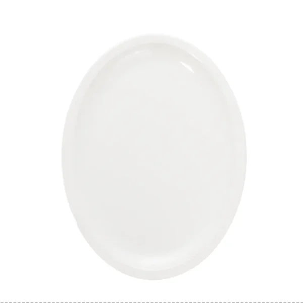 Plato Ovalado Blanco 34cm Melamina Távola - Imagen 2