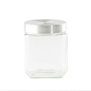 Frasco Cuadrado 1.2L Vidrio Vittori