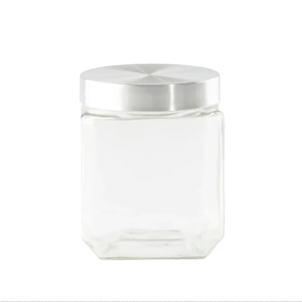 Frasco Cuadrado 1.2L Vidrio Vittori