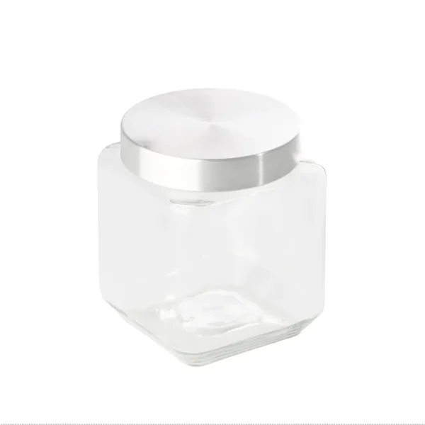 Frasco Cuadrado 1.2L Vidrio Vittori - Imagen 2