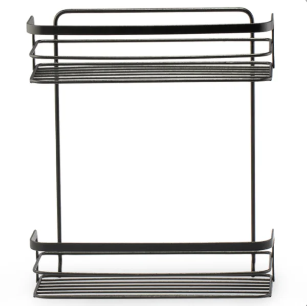 Repisa Doble Para Baño Acero Metaltex - Imagen 2