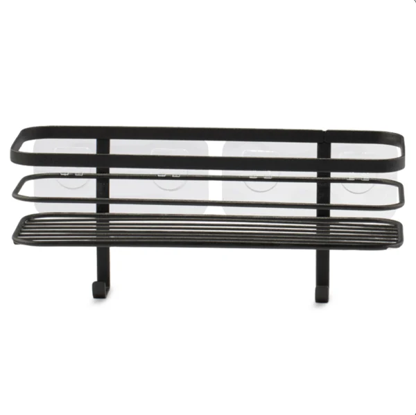 Repisa Rectangular Para Baño Acero Metaltex - Imagen 2