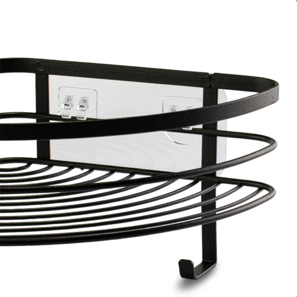 Repisa Esquinera Para Baño Acero Metaltex - Imagen 4