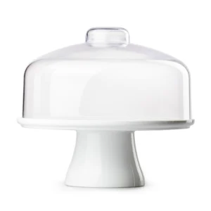 Pastelero Blanco 25cm Plástico Coza