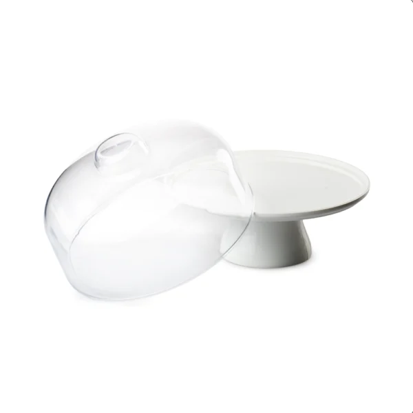 Pastelero Blanco 25cm Plástico Coza - Imagen 2