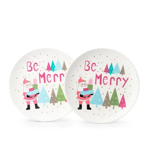 Plato Be Merry 22cm Dolomita Love And Lemons - Imagen 4