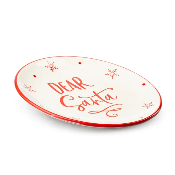 Plato Dear Santa 20cm Cerámica Love And Lemons - Imagen 2