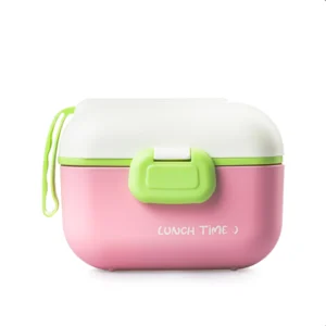 Lonchera Ositos Rosa 450ml Plástico Nuvó