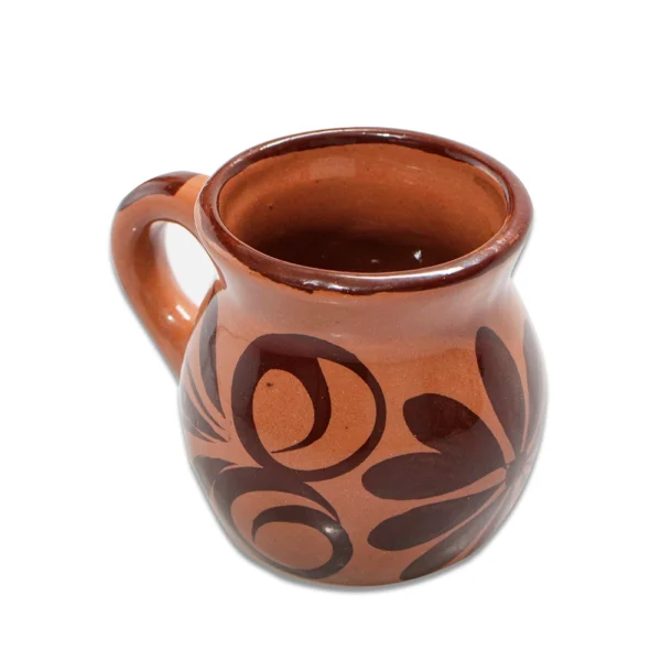 Jarro Cafetero Almendra 300ml Barro - Imagen 3
