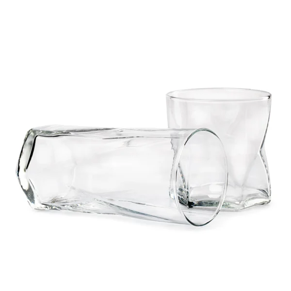 Juego 12 Vasos Rombos Vidrio Libbey - Imagen 7