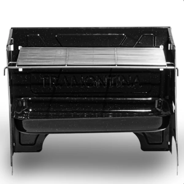 Asador Rectangular Portátil Aluminio Tramontina - Imagen 2