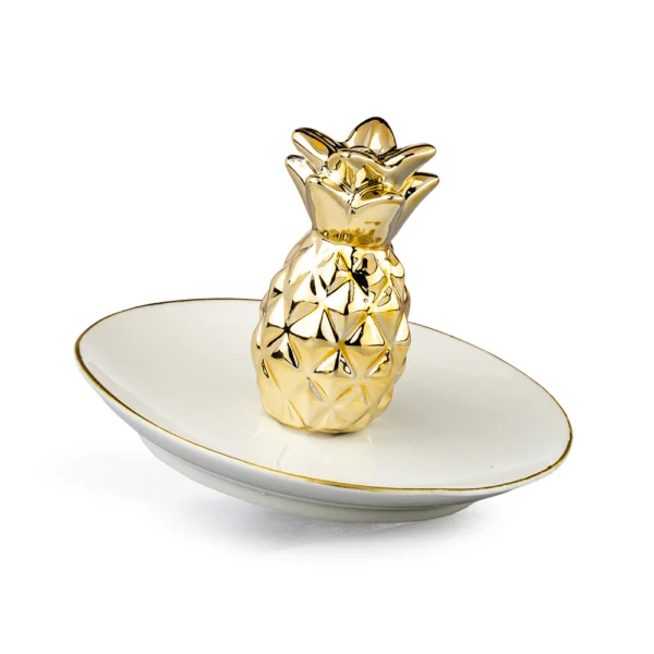 Joyero Piña 11.5cm Porcelana Love And Lemons - Imagen 3