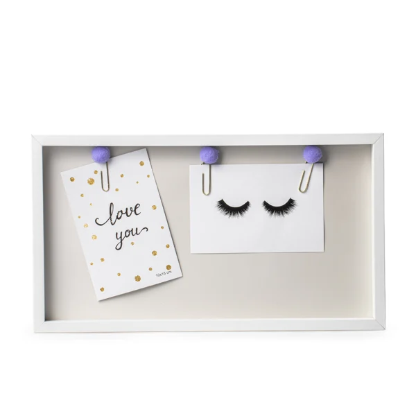 Portarretrato Clips Blanco 39X22cm Love And Lemons - Imagen 2