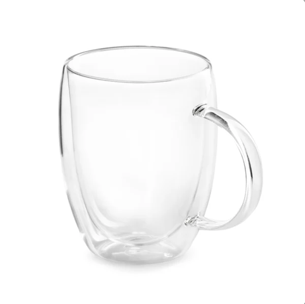 Juego De 2 Tarros Doble Pared 400ml Vidrio Nuvó - Imagen 2