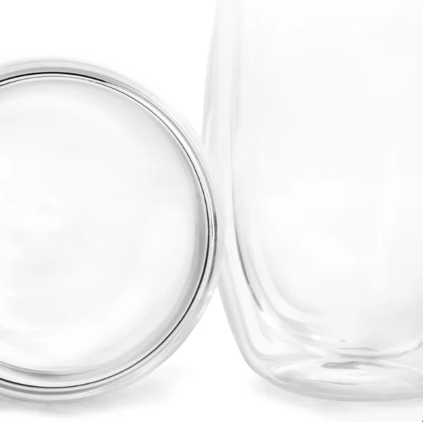 Juego De 2 Tarros Doble Pared 400ml Vidrio Nuvó - Imagen 5