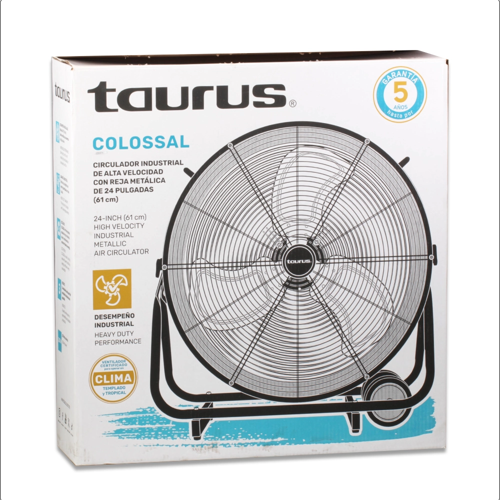 Ventilador industrial Colosal 24 Pulgadas Taurus - Imagen 6
