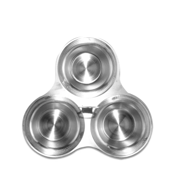 Salsera Triple Acero Inoxidable Moven - Imagen 2