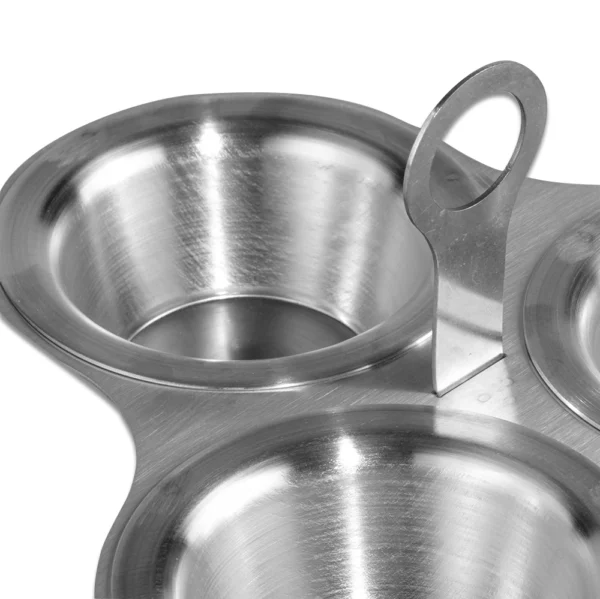 Salsera Triple Acero Inoxidable Moven - Imagen 4