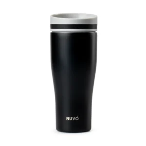 Termo Doble Pared Negro 380ml Acero Inoxidable Nuvó