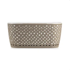 Maceta Ovalada Isabella 15.5cm Plástico CUBASA