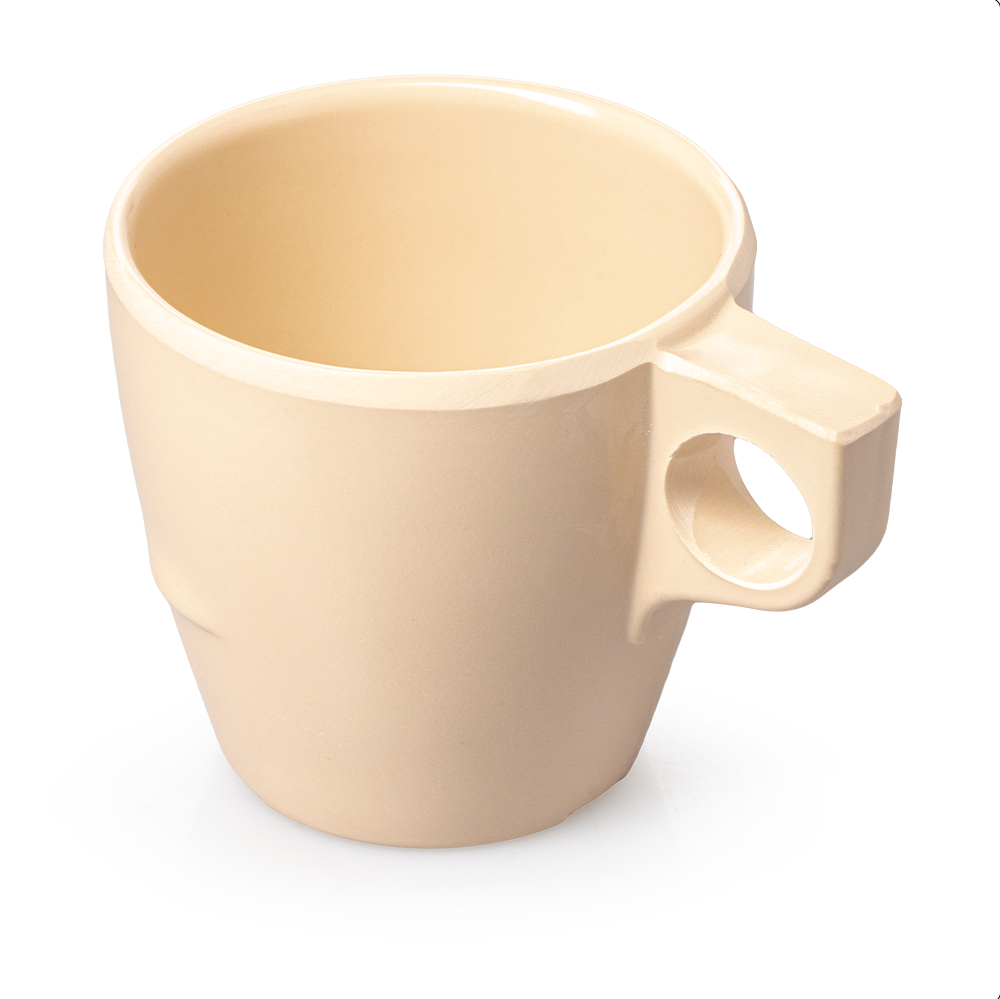Taza Beige 227ml Melamina Távola - Imagen 2