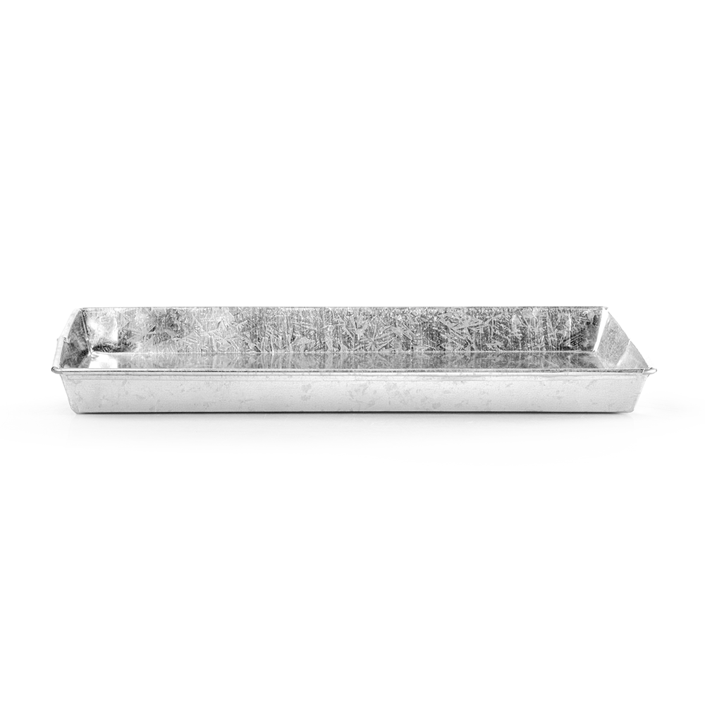 Charola Galletera 34cm Lámina Galvanizada - Imagen 2