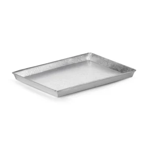 Charola Galletera 39cm Lámina Galvanizada