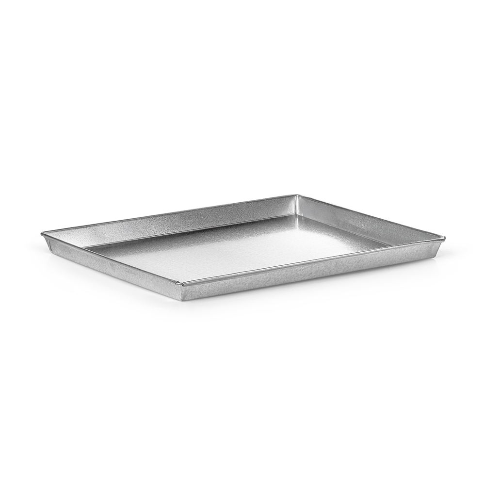 Charola Galletera 44cm Lámina Galvanizada
